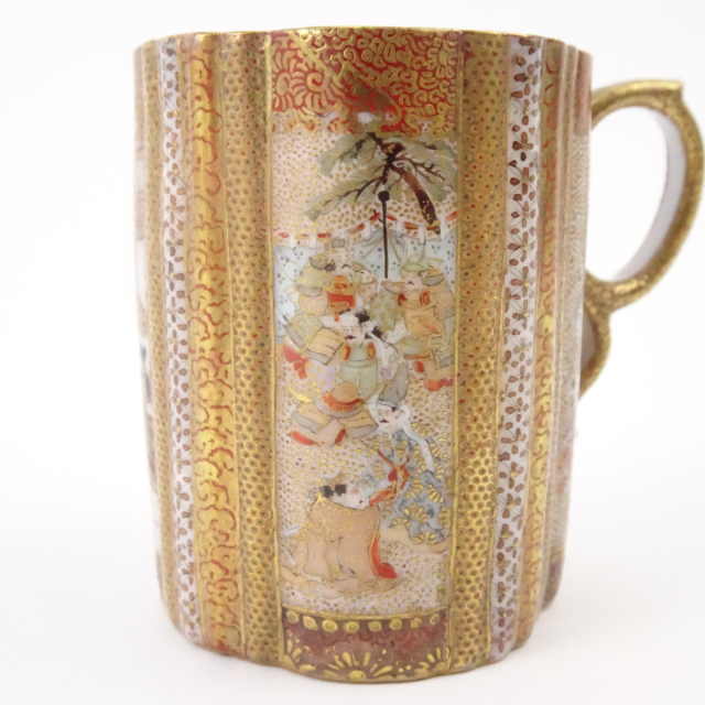 九谷　カップ ソーサー アンティーク 日本