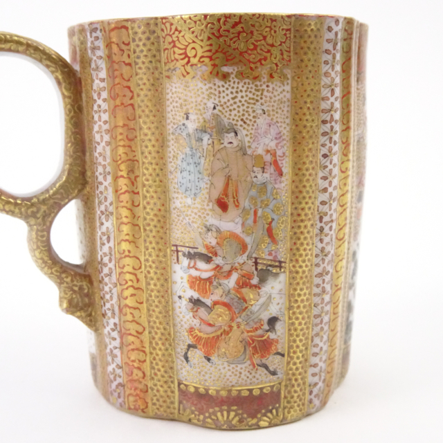 九谷　カップ ソーサー アンティーク 日本