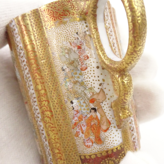 九谷　カップ ソーサー アンティーク 日本