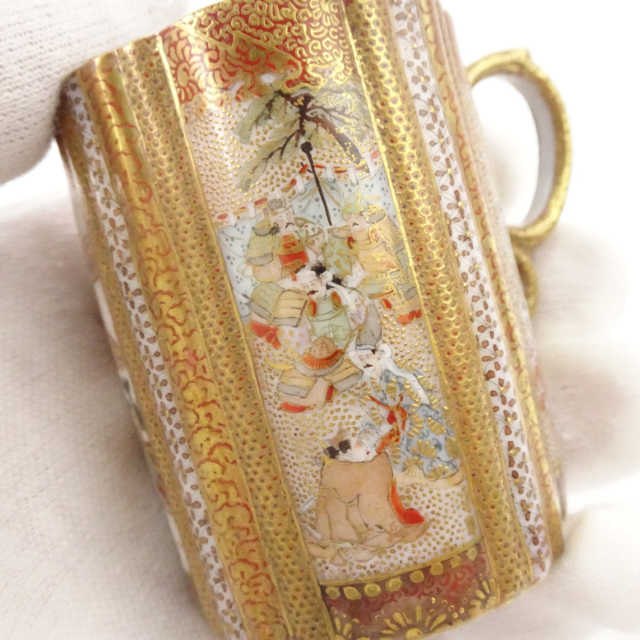 九谷　カップ ソーサー アンティーク 日本