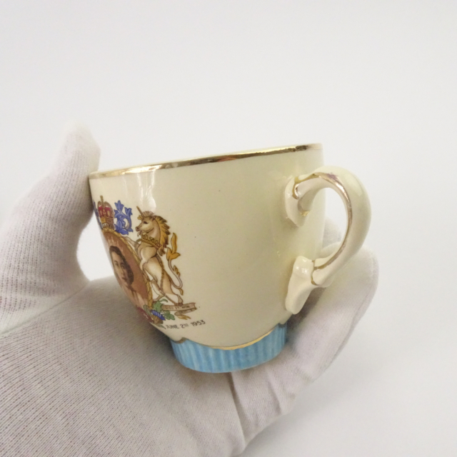 エリザベス女王 記念カップ 戴冠式　