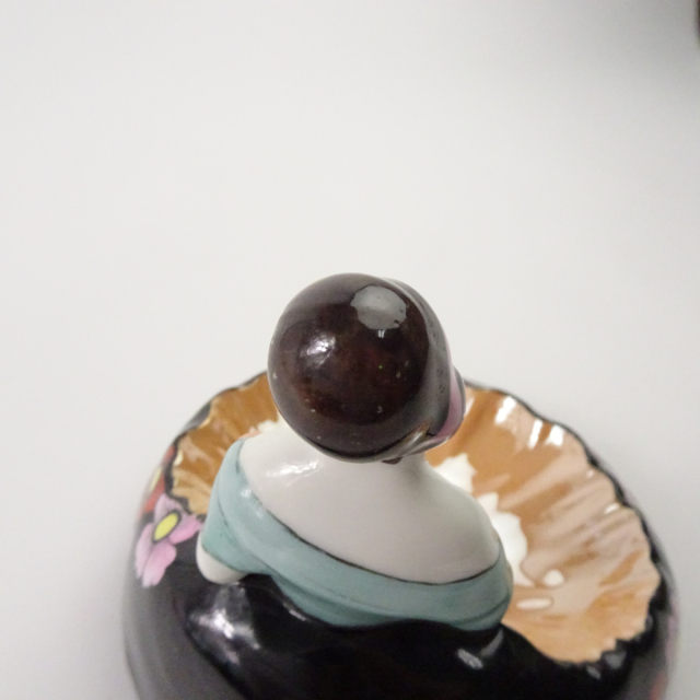 オールドノリタケ デコレディ アールデコ様式 ヴァニティジャー