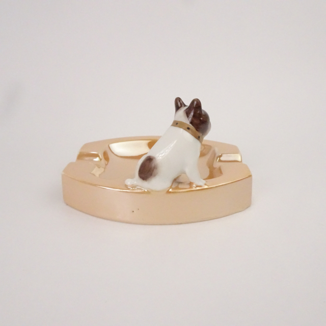 オールドノリタケ アッシュトレイ ブルドッグ