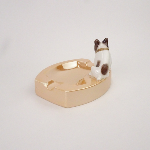 オールドノリタケ アッシュトレイ ブルドッグ