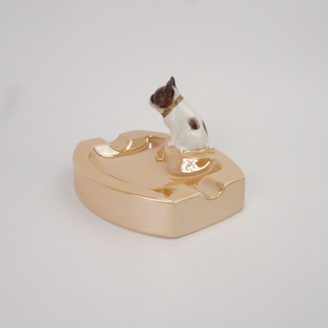 オールドノリタケ アッシュトレイ ブルドッグ