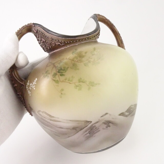 オールドノリタケ フクロウ ツボ