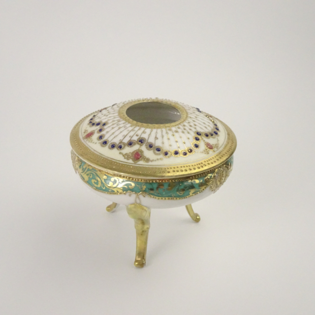 オールドノリタケ ヴァニティ ヘアレシーバー