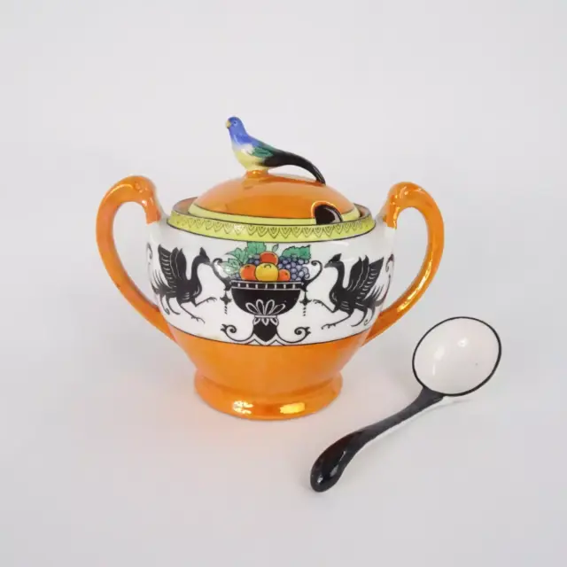 Noritake - 【美品】オールドノリタケ アールデコ様式 シュガーボウル クリーマー ボウル 美品】オールドノリタケ アールデコ様式 シュガーボウル