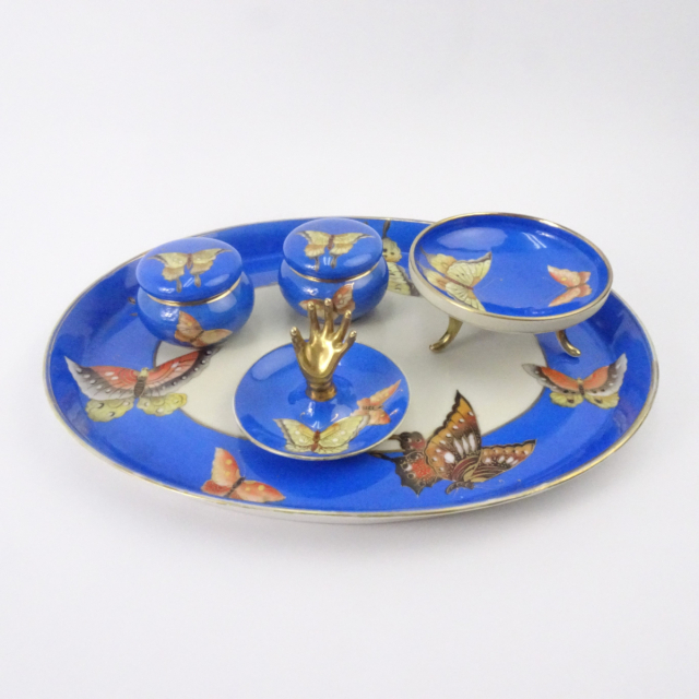 オールドノリタケ ヴァニティセット