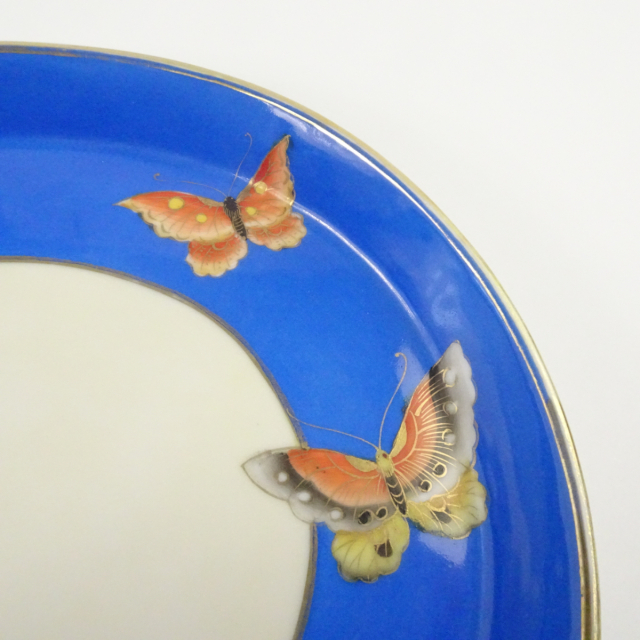 オールドノリタケ 蝶が舞う青地 ヴァニティセット ドレッサーセット