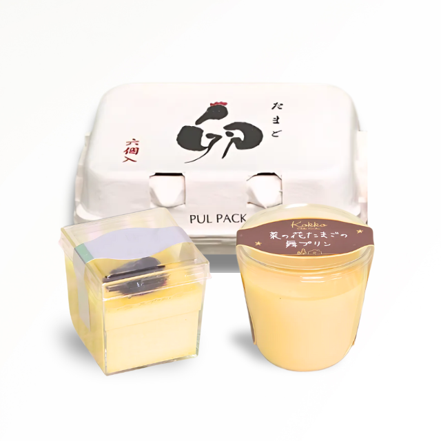 【菜の花たまご】ホワイトチョコプリン × 舞プリン × たまごセット（送料込み）