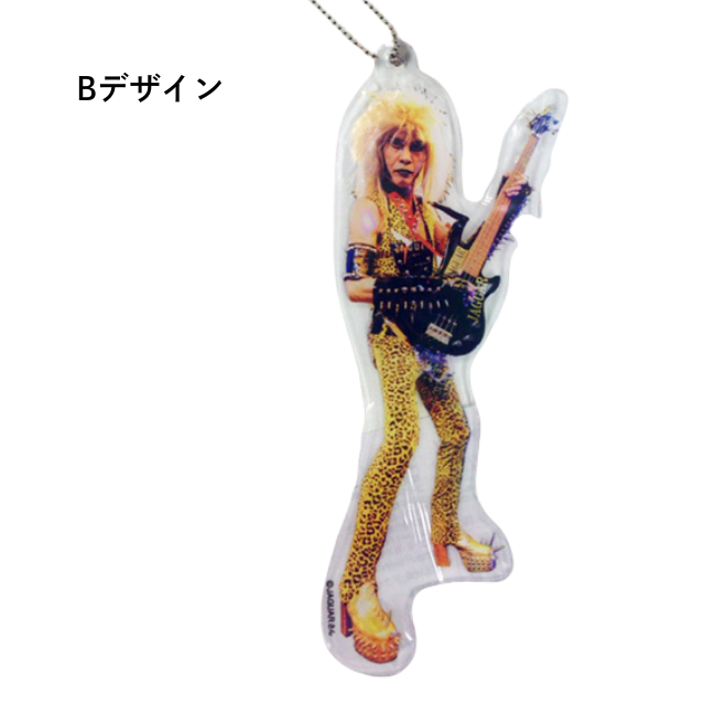 【JAGUAR (ジャガー)さん】 アクリルキーチェーン デザインB (TW)