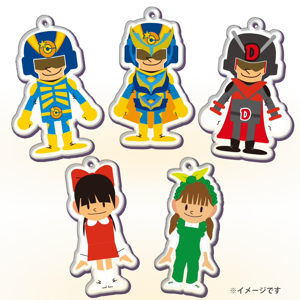 【チュバチュバワンダーランド】クリアキーホルダー