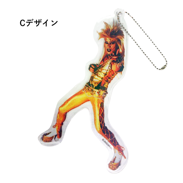 【JAGUAR (ジャガー)さん】 アクリルキーチェーン デザインC (TW)