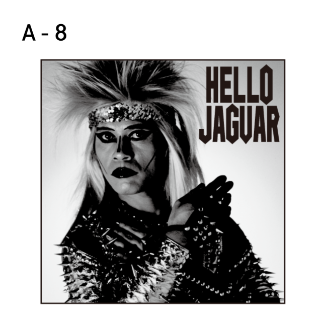 ジャガーさん（JAGUARさん） ステッカー（A-1～A-8） (LC)