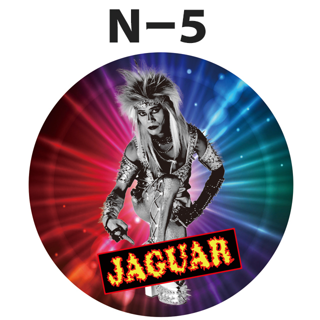 ジャガーさん（JAGUARさん） ステッカー（N-1～N-8） (LC)