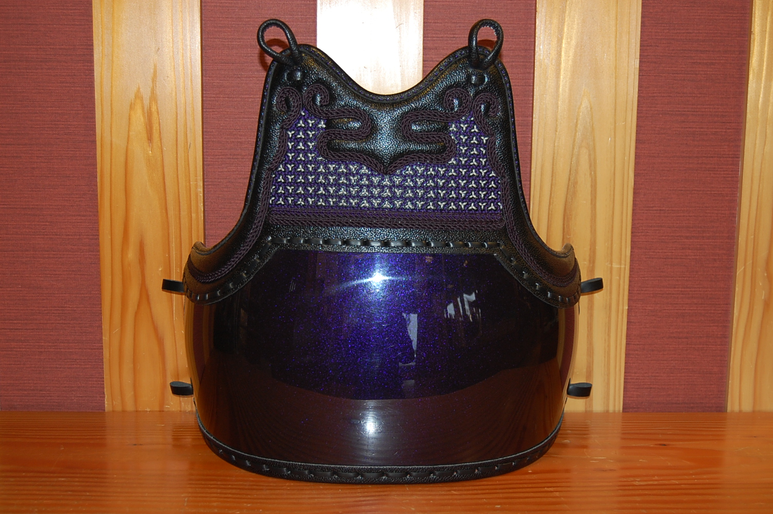 すみれパール胴　ビシャモン