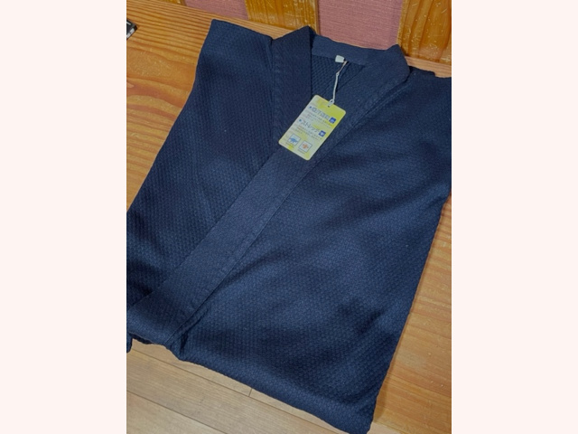 2954SR◆剣道着・剣道衣◆フジダルマ◆FUJI DARUMA◆日本製◆藍染木綿古布◆リメイク素材◆KENDO UNIFORM Fuji Daruma-フジダルマ- | . 銀達磨Revolution 藍染木綿の様な