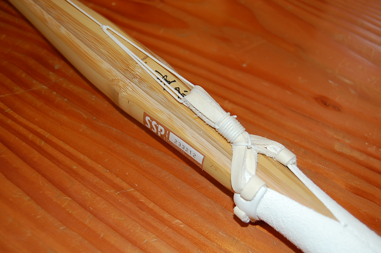 竹刀　W吟柄仕組