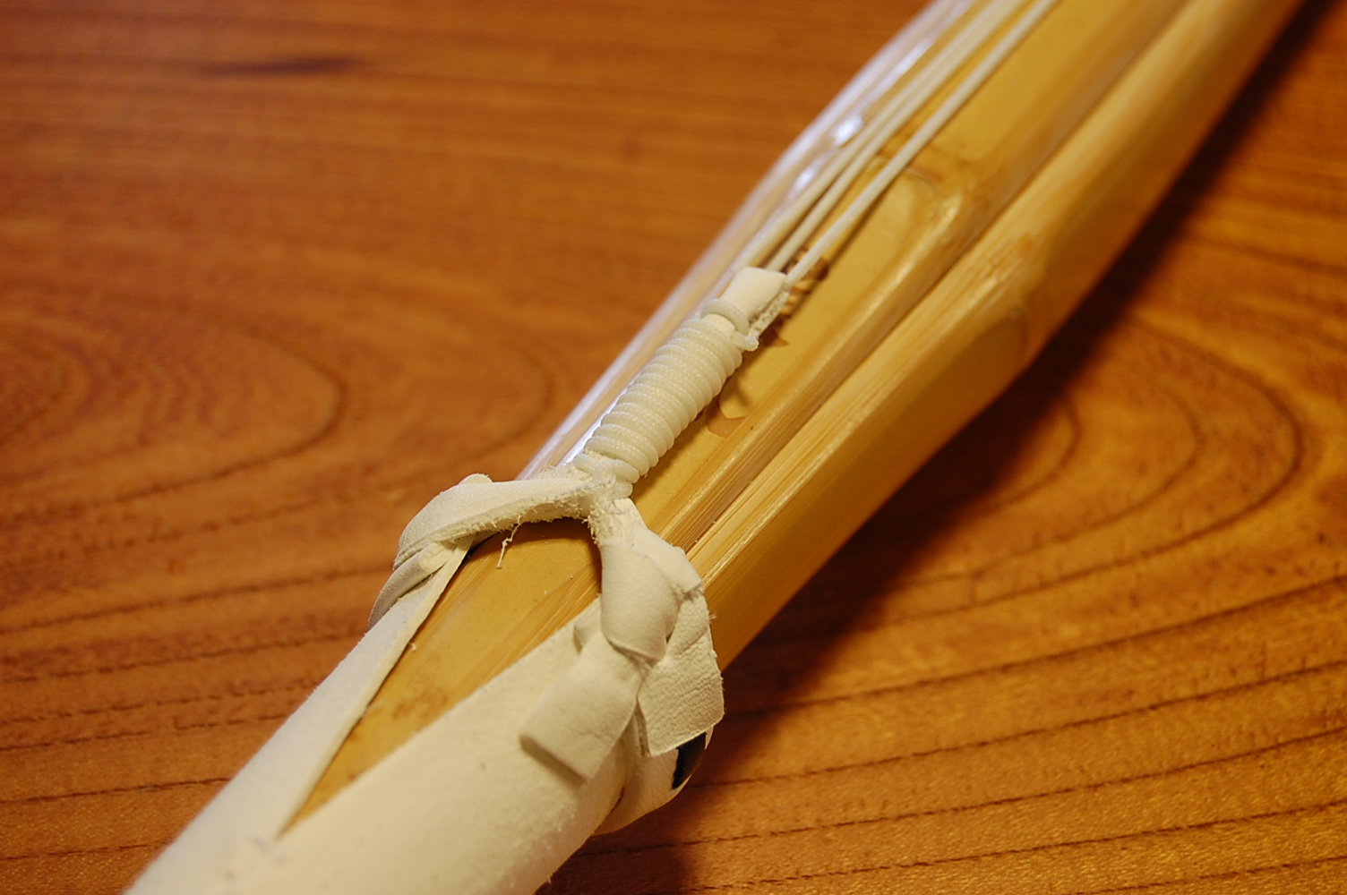 竹刀　吟柄仕組