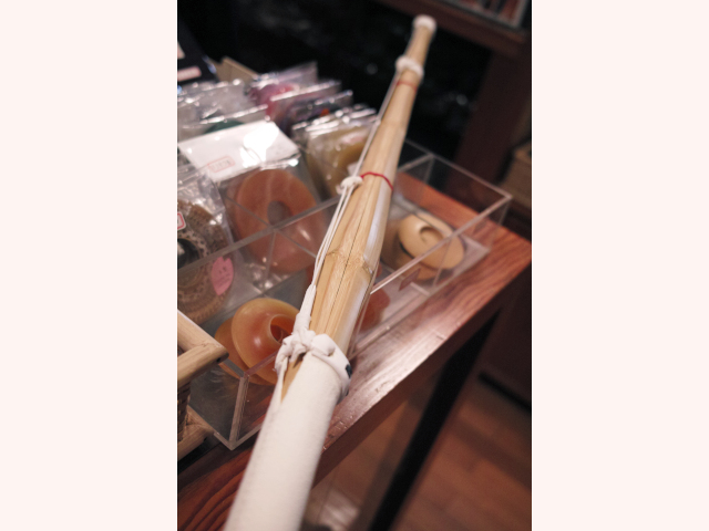 『軽い竹刀』中学生