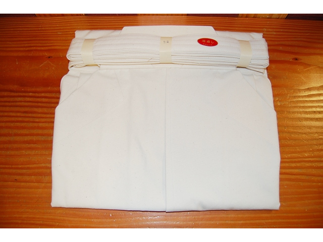 #3500 未晒厚地木綿袴