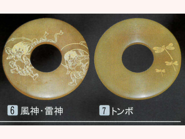 三恵製 5mm革ツバ レーザー彫り6/7