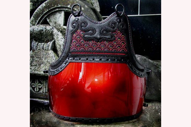 波千鳥 少年用 ヤマト変り塗 胴 剣道具 晨風堂 -しんぷうどう-