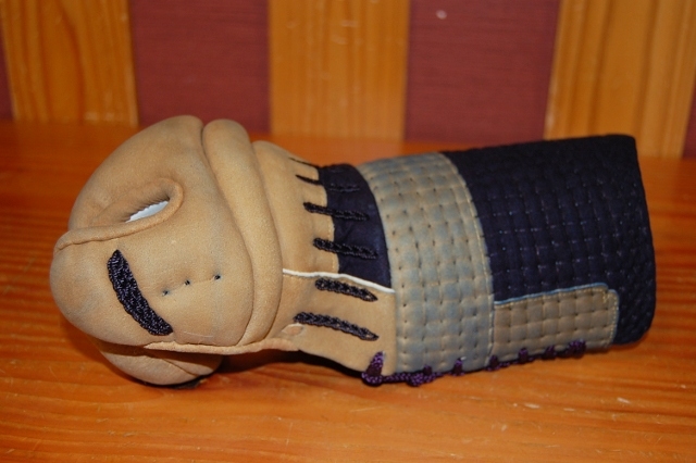 博多屋『武心』2.5分手刺茶革甲手