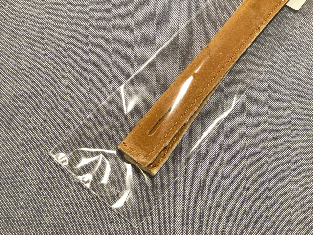茶クスベ革縫 短20