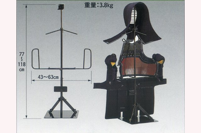 剣道防具飾り台