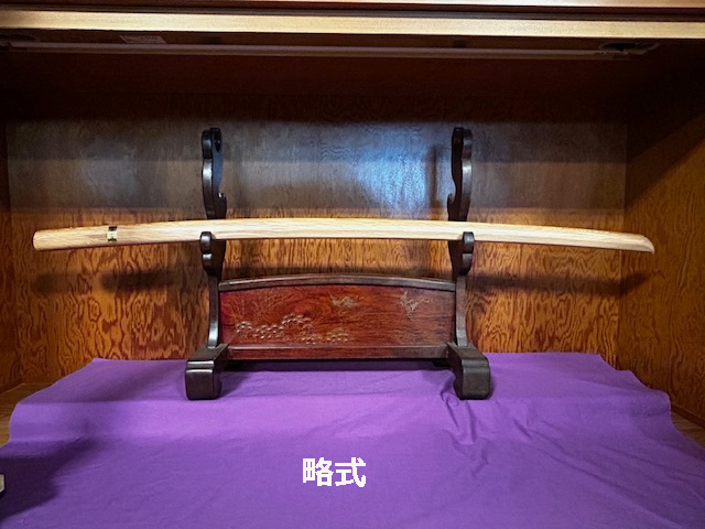 木製ファンタジー風 刀 赤樫木刀 特製（剣峰） 剣道具 晨風堂 -しんぷうどう-