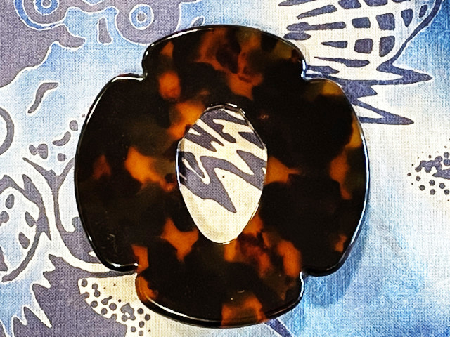 木刀用 べっ甲型ツバ