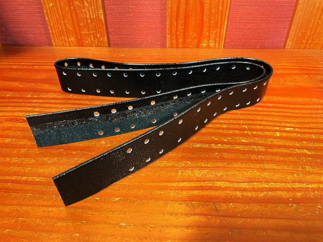 胴ベリ クロザン革上