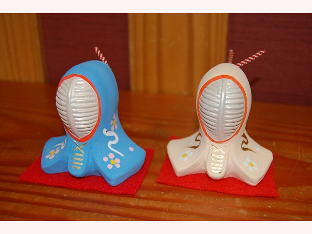 干支剣道人形 巳(へび)