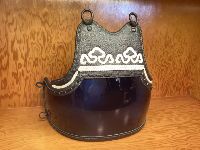 少年用 ファイバー紺雲塗胴