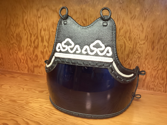 少年用 ファイバー紺雲塗胴