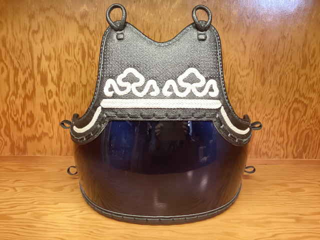 少年用 ファイバー紺雲塗胴