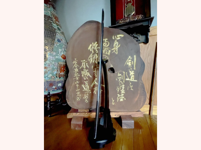 ハート型太刀台