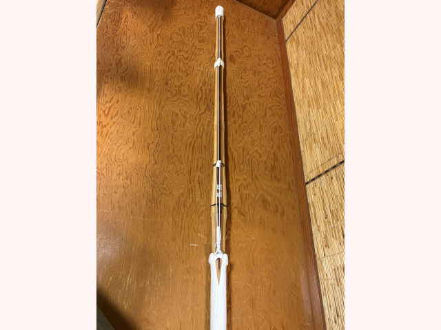 燻煙古刀 白吟柄風仕組 焔鐵(銀)