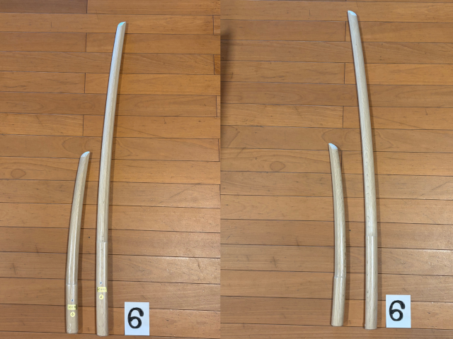 本白樫 大小セット (6)