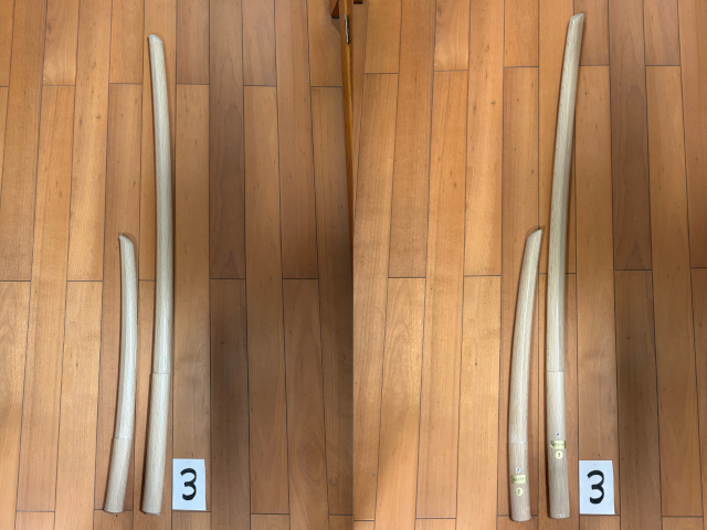 本白樫 大小セット