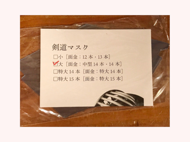 ヒロヤ 剣道マスク