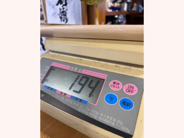 新留木刀 桐 剣峰