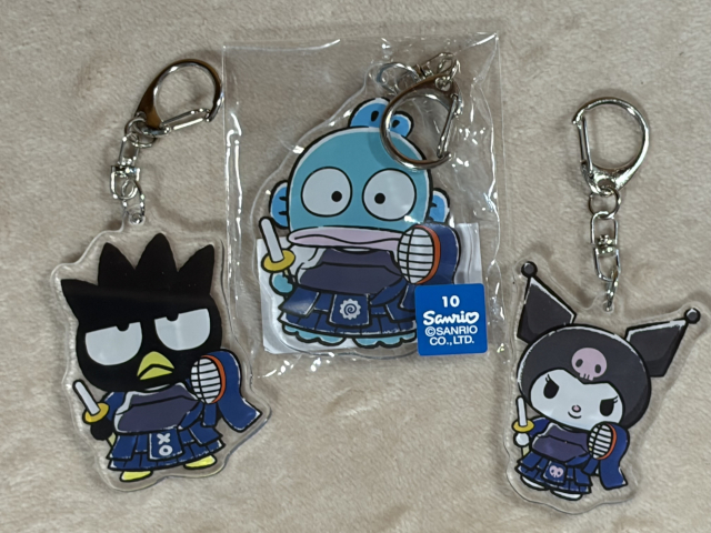 SANRIO CHARACTERS 剣道キーホルダー
