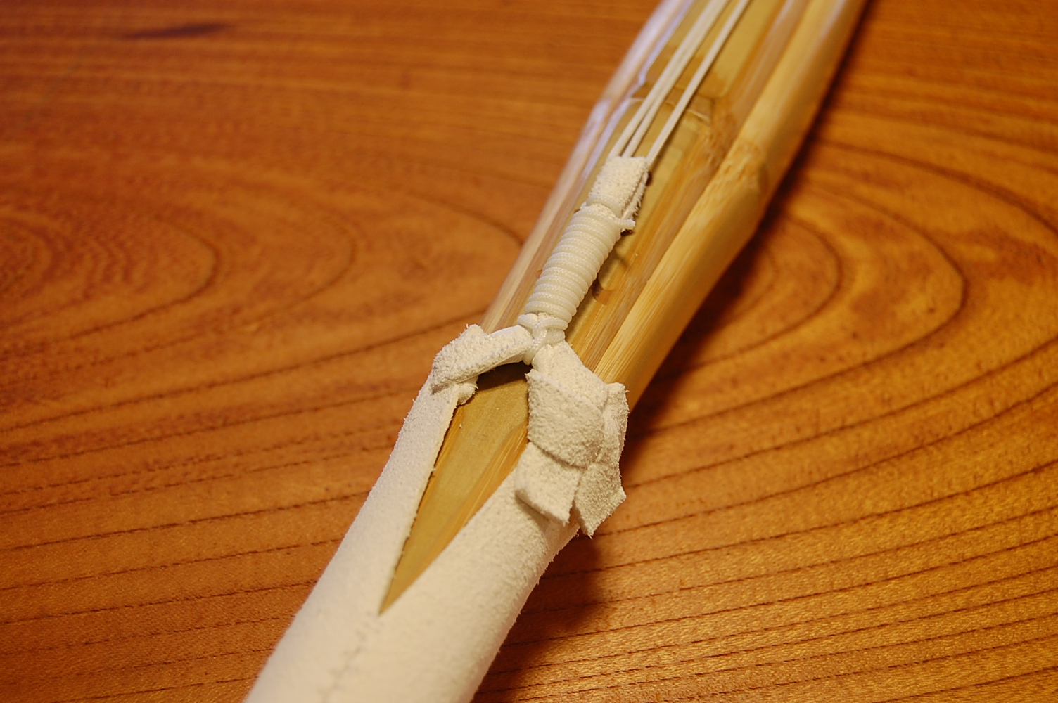 竹刀　床柄仕組