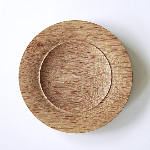 神野達也　リム皿（ナラ・オイル）