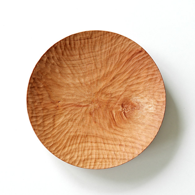 村上圭一　彫目皿（サクラφ200）