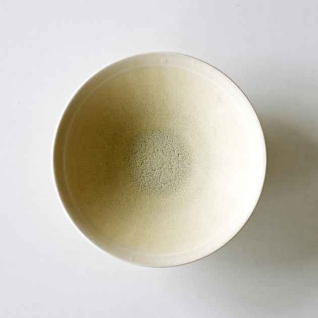 永草陽平　煌彩磁小鉢（レモンイエロー）