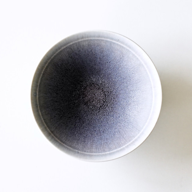 永草陽平　煌彩磁小鉢（瑠璃色）